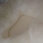 Skinnremse hvit