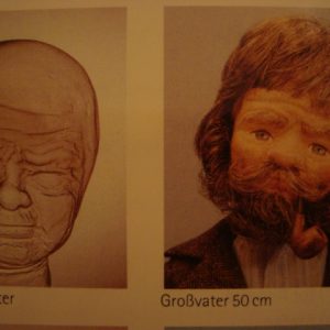 Dukkemaske Grossvater  Bestefar