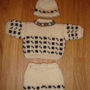 Sett til nissebarn ca 30 cm DS31