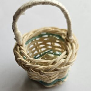 Liten kurv 4,5cm , hvit