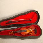 violin minimodell 10 cm