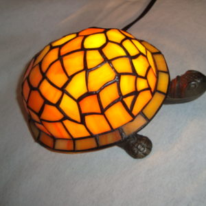 Tiffanytype Turtlelampe #2