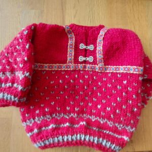 strikket nissegenser NK# 9