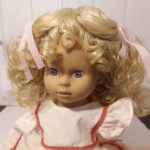 Dukkeparykk Dp 40-41 lys blond