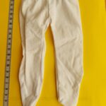 Strømpebukse dukke - nisse (hvit)