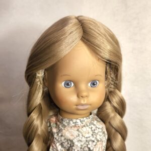 dukkeparykk 32 cm blond