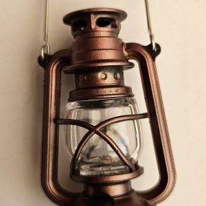 Fjøslykt brun 6cm